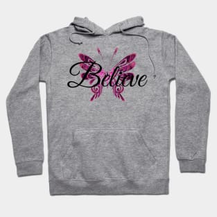 Believe Mandala Butterfly Hoodie